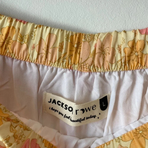 Jackson Rowe Swale Skirt And Top Set NWT Vintage Poppy Floral Size Large - Picture 12 of 13